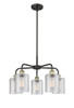 INNOVATIONS 516-5CR-BAB-G112 Cobbleskill 5 23 inch Chandelier Black Antique Brass