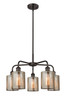 INNOVATIONS 516-5CR-OB-G116 Cobbleskill 5 23 inch Chandelier Oil Rubbed Bronze