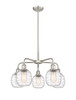 INNOVATIONS 516-5CR-SN-G1013 Belfast 5 24 inch Chandelier Satin Nickel