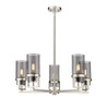 INNOVATIONS 426-5CR-SN-G426-8SM Utopia 5 24 inch Chandelier Satin Nickel