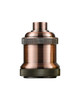 INNOVATIONS 001-AC Edison 2 inch Socket Cover Antique Copper