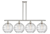 INNOVATIONS 516-4I-PN-G1213-12 Deco Swirl 4 Light 48 inch Island Light Polished Nickel
