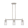 INNOVATIONS 434-3I-SN-G434-7DE Crown Point 3 30.5 inch Island Lighting Satin Nickel