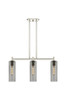INNOVATIONS 434-3I-PN-G434-12SM Crown Point 3 30.5 inch Island Lighting Polished Nickel