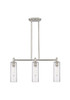 INNOVATIONS 434-3I-SN-G434-12SDY Crown Point 3 30.5 inch Island Lighting Satin Nickel INNOVATIONS 434-3I-SN-G434-12SDY Crown Point 3 30.5 inch Island Lighting Satin Nickel