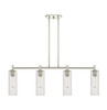 INNOVATIONS 434-4I-PN-G434-12SDY Crown Point 4 43.75 inch Island Lighting Polished Nickel INNOVATIONS 434-4I-PN-G434-12SDY Crown Point 4 43.75 inch Island Lighting Polished Nickel