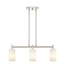 INNOVATIONS 434-3I-PN-G434-7WH Crown Point 3 30.5 inch Island Lighting Polished Nickel