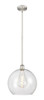 INNOVATIONS 616-1S-SN-G122-14 Athens 1 Light 13.75 inch Pendant Brushed Satin Nickel