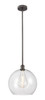 INNOVATIONS 616-1S-OB-G122-14 Athens 1 Light 13.75 inch Pendant Oil Rubbed Bronze