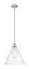 INNOVATIONS 616-1S-SN-GBC-164 Edison Cone 1 Light 16 inch Pendant Brushed Satin Nickel