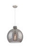 INNOVATIONS 410-1PL-SN-G410-18SM Newton Sphere 1 18 inch Pendant Brushed Satin Nickel