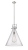 INNOVATIONS 411-1SL-PN-G411-18SDY Newton Cone 1 18 inch Pendant Polished Nickel
