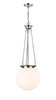 INNOVATIONS 221-1P-PN-G201-14 Beacon 1 14 inch Pendant Polished Nickel