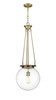INNOVATIONS 221-1P-AB-G204-14 Beacon 1 14 inch Pendant Antique Brass