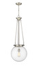 INNOVATIONS 221-1P-SN-G204-14 Beacon 1 14 inch Pendant Satin Nickel