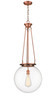 INNOVATIONS 221-1P-AC-G202-16 Beacon 1 16 inch Pendant Antique Copper