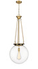INNOVATIONS 221-1P-BB-G202-16 Beacon 1 16 inch Pendant Brushed Brass