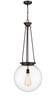 INNOVATIONS 221-1P-OB-G202-16 Beacon 1 16 inch Pendant Oil Rubbed Bronze
