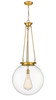 INNOVATIONS 221-1P-SG-G202-18 Beacon 1 18 inch Pendant Satin Gold