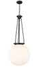 INNOVATIONS 221-1P-BK-G201-18 Beacon 1 18 inch Pendant Matte Black