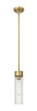 INNOVATIONS 429-1S-BB-G429-11CL Empire 1 3.125 inch Pendant Brushed Brass