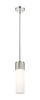 INNOVATIONS 428-1S-PN-G428-12WH Bolivar 1 4.75 inch Pendant Polished Nickel