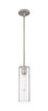 INNOVATIONS 434-1S-SN-G434-12CL Crown Point 1 4.5 inch Pendant Satin Nickel