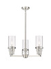 INNOVATIONS 426-3CR-SN-G426-8CL Utopia 3 21.5 inch Pendant Satin Nickel