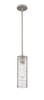 INNOVATIONS 434-1S-SN-G434-12DE Crown Point 1 4.5 inch Pendant Satin Nickel