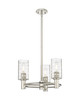 INNOVATIONS 434-3CR-PN-G434-7DE Crown Point 3 18 inch Pendant Polished Nickel