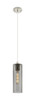 INNOVATIONS 434-1P-PN-G434-12SM Crown Point 1 4.5 inch Pendant Polished Nickel