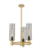 INNOVATIONS 434-3CR-BB-G434-12SM Crown Point 3 18 inch Pendant Brushed Brass