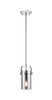 INNOVATIONS 423-1S-PC-G423-7SM Pilaster II Cylinder 1 5 inch Pendant Polished Chrome