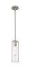 INNOVATIONS 434-1S-SN-G434-12SDY Crown Point 1 4.5 inch Pendant Satin Nickel