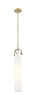 INNOVATIONS 413-1SS-BB-G413-1S-4WH Pilaster 1 4.75 inch Pendant Brushed Brass