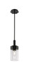 INNOVATIONS 427-1S-BK-G427-9CL Claverack 1 5.875 inch Pendant Matte Black