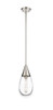 INNOVATIONS 450-1S-PN-G450-6CL Malone 1 6 inch Pendant Polished Nickel