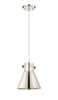 INNOVATIONS 410-1PS-PN-M411-8PN Newton Cone 1 8 inch Pendant Polished Nickel