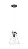 INNOVATIONS 410-1PS-BK-G411-8CL Newton Cone 1 8 inch Pendant Matte Black