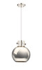 INNOVATIONS 410-1PM-PN-M410-10PN Newton Sphere 1 10 inch Pendant Polished Nickel