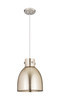 INNOVATIONS 410-1PM-SN-M412-10SN Newton Sphere 1 10 inch Pendant Satin Nickel