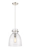 INNOVATIONS 410-1PM-PN-G412-10CL Newton Bell 1 10 inch Pendant Polished Nickel