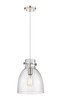 INNOVATIONS 410-1PM-PN-G412-10SDY Newton Bell 1 10 inch Pendant Polished Nickel