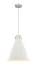 INNOVATIONS 410-1PL-SN-M411-14W Newton Cone 1 14 inch Pendant Satin Nickel