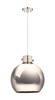 INNOVATIONS 410-1PL-PN-M410-14PN Newton Sphere 1 14 inch Pendant Polished Nickel