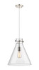 INNOVATIONS 410-1PL-PN-G411-14CL Newton Cone 1 14 inch Pendant Polished Nickel