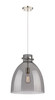 INNOVATIONS 410-1PL-PN-G412-14SM Newton Bell 1 14 inch Pendant Polished Nickel