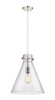 INNOVATIONS 410-1PL-PN-G411-14SDY Newton Cone 1 14 inch Pendant Polished Nickel