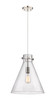 INNOVATIONS 410-1PL-PN-G411-14SDY Newton Cone 1 14 inch Pendant Polished Nickel