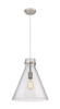 INNOVATIONS 410-1PL-SN-G411-14SDY Newton Cone 1 14 inch Pendant Satin Nickel